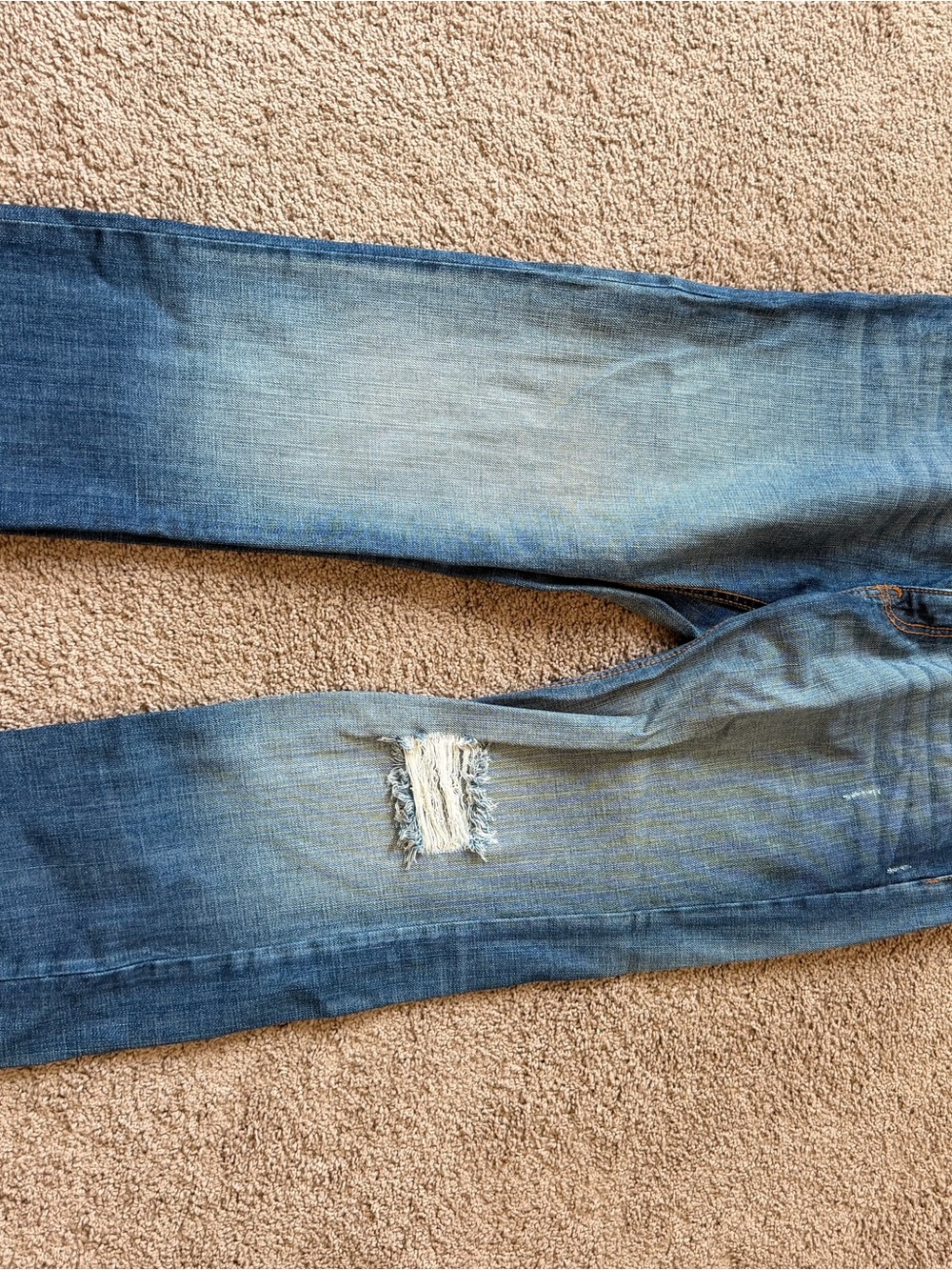 Aeropostale Essex Straight Leg Dark Blue Jeans